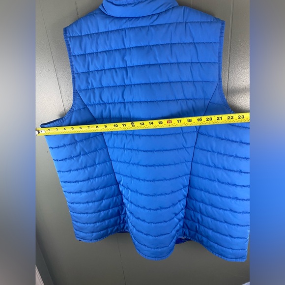 Isaac Mizrahi Live - Royal Blue with Flower Pattern Inside - Vest - 3XL - Picture 9 of 10